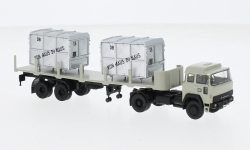 Brekina 83288 - H0 - Magirus 310 D16 Rungensattelzug